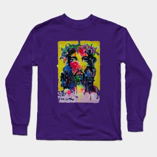 Jesus Face Long Sleeve T-Shirt